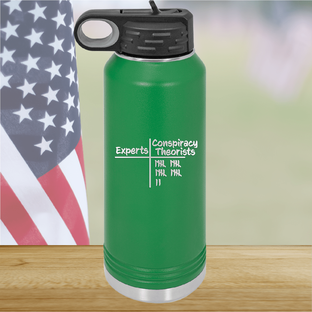 Experts Conspiracy Theorists Scorecard Tumbler - Stainless Steel - 2754 -