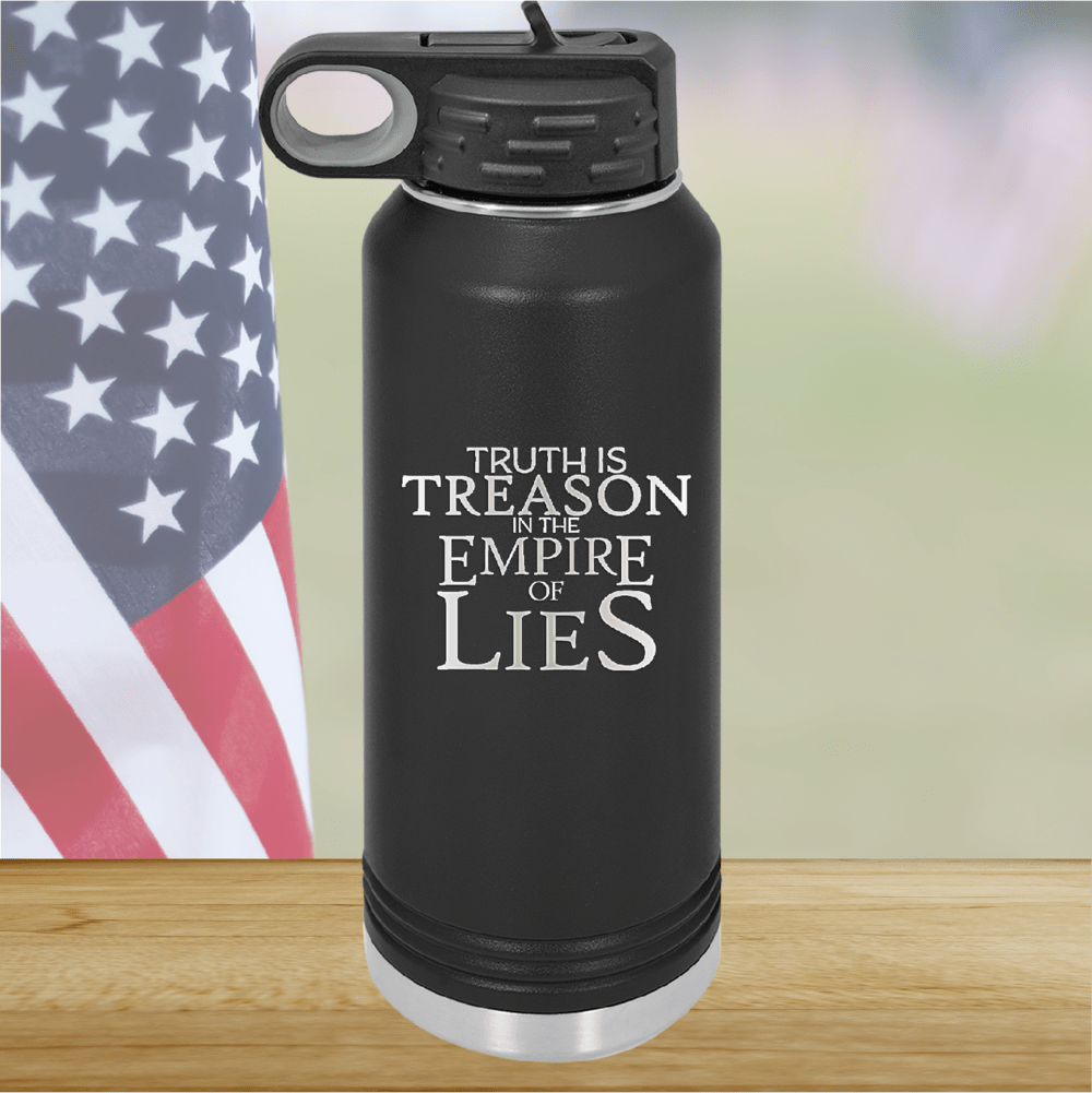 Truth is Treason in the Empire of Lies Tumbler - Stainless Steel - 2758 -