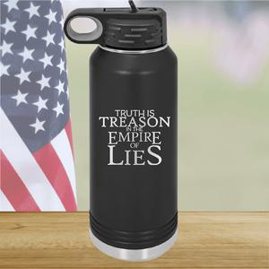 Truth is Treason in the Empire of Lies Tumbler - Stainless Steel - 2758 -