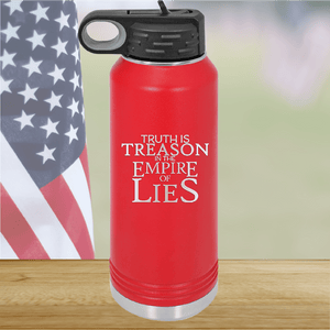 Truth is Treason in the Empire of Lies Tumbler - Stainless Steel - 2758 -