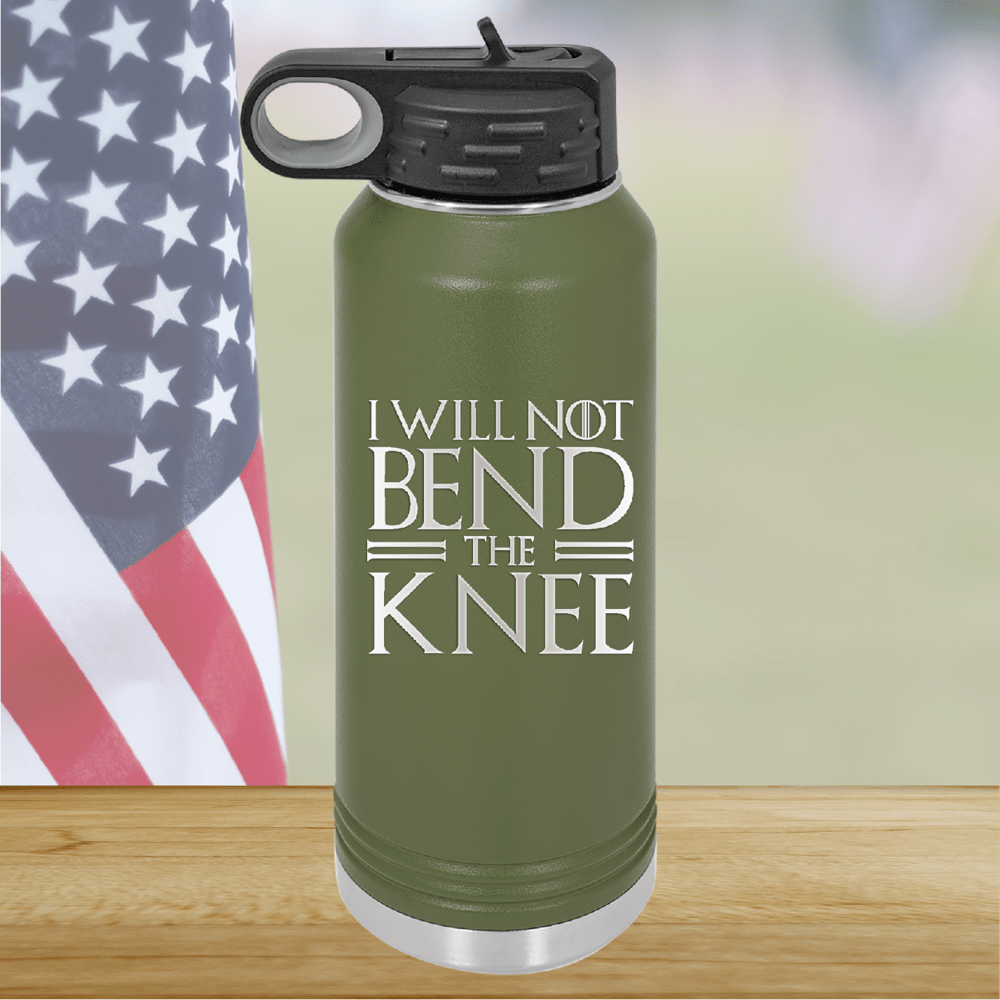 I Will Not Bend the Knee Tumbler - Stainless Steel - 2759 -