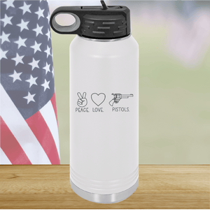 Peace Love Pistols 1 Tumbler - Stainless Steel - 2770 -