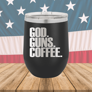 God Guns Coffee Tumbler - Stainless Steel - 2773 -