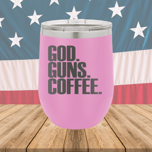 God Guns Coffee Tumbler - Stainless Steel - 2773 -