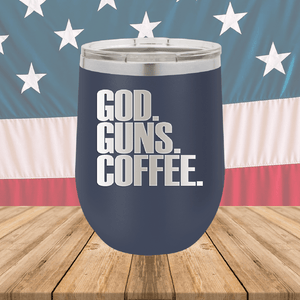 God Guns Coffee Tumbler - Stainless Steel - 2773 -