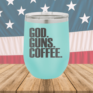 God Guns Coffee Tumbler - Stainless Steel - 2773 -