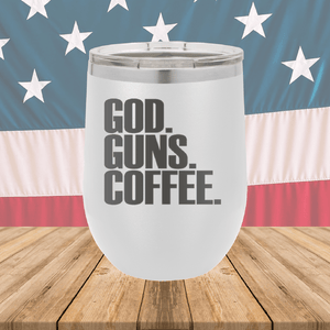 God Guns Coffee Tumbler - Stainless Steel - 2773 -