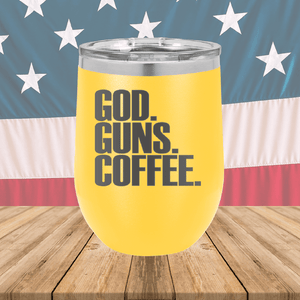 God Guns Coffee Tumbler - Stainless Steel - 2773 -