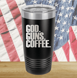 God Guns Coffee Tumbler - Stainless Steel - 2773 -