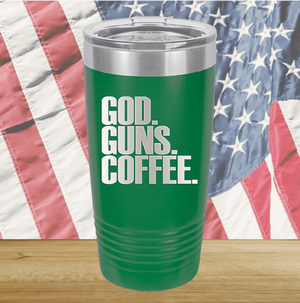 God Guns Coffee Tumbler - Stainless Steel - 2773 -