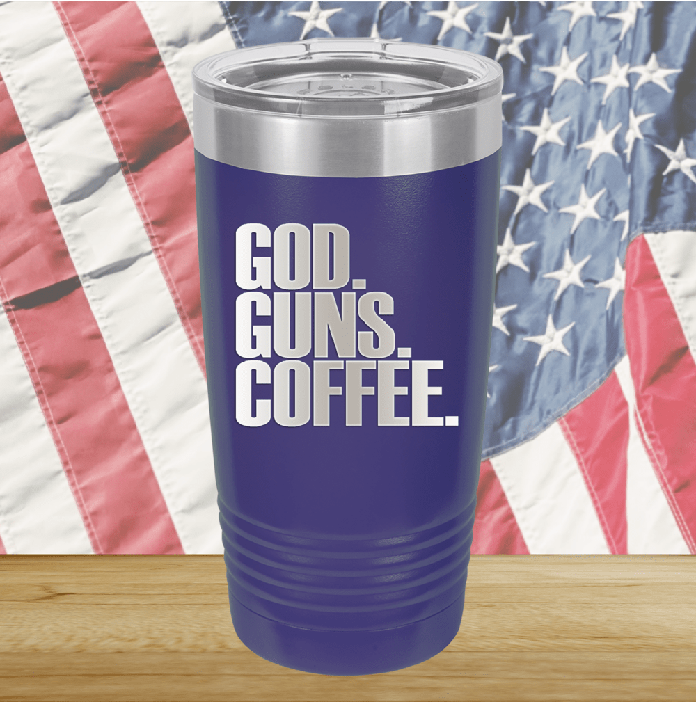 God Guns Coffee Tumbler - Stainless Steel - 2773 -