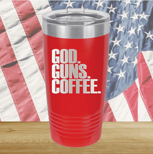 God Guns Coffee Tumbler - Stainless Steel - 2773 -