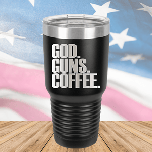 God Guns Coffee Tumbler - Stainless Steel - 2773 -