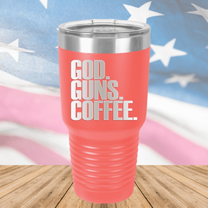 God Guns Coffee Tumbler - Stainless Steel - 2773 -