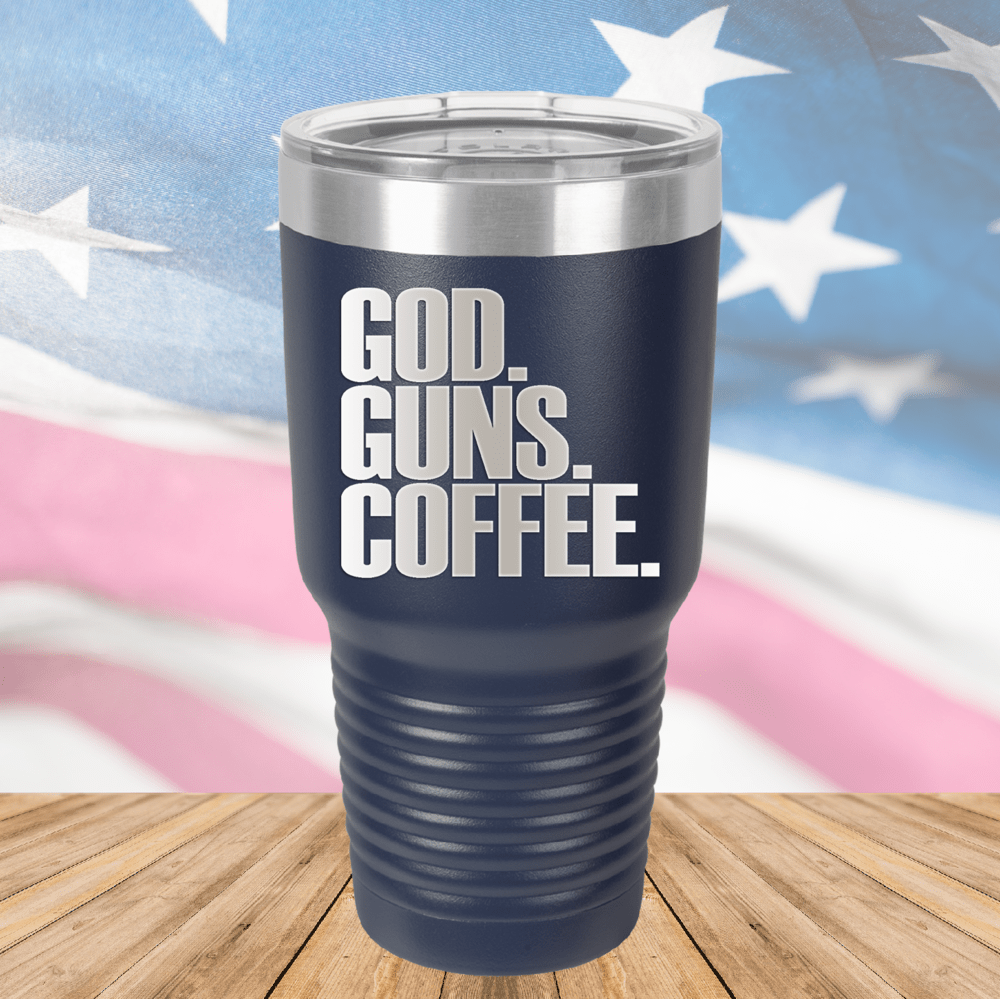 God Guns Coffee Tumbler - Stainless Steel - 2773 -