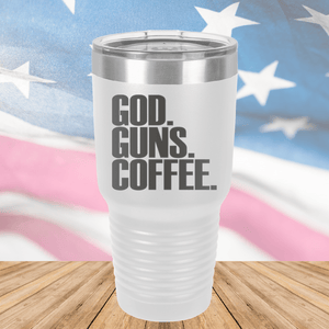 God Guns Coffee Tumbler - Stainless Steel - 2773 -