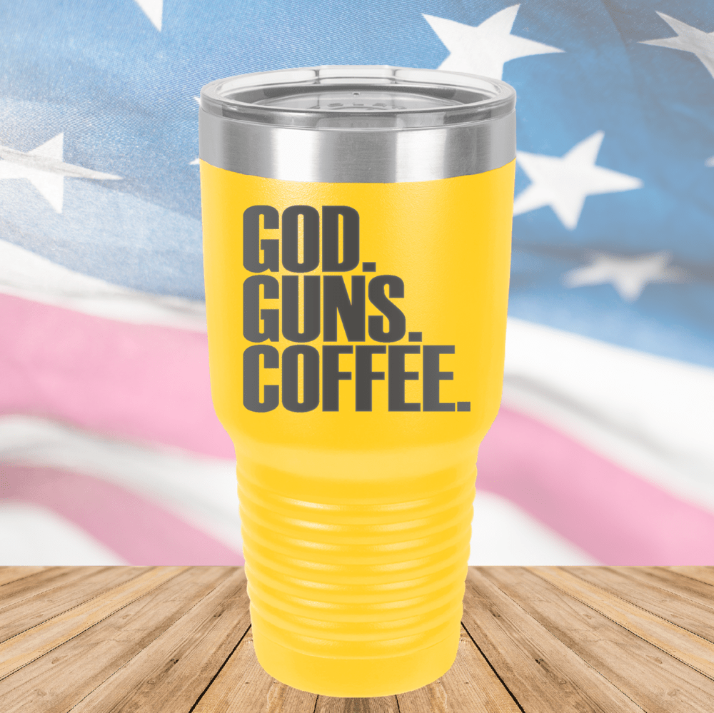 God Guns Coffee Tumbler - Stainless Steel - 2773 -