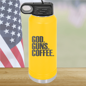 God Guns Coffee Tumbler - Stainless Steel - 2773 -