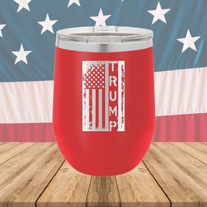 Trump Distressed Flag Tumbler - Stainless Steel - 2774 -