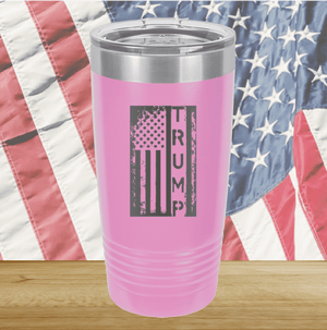 Trump Distressed Flag Tumbler - Stainless Steel - 2774 -