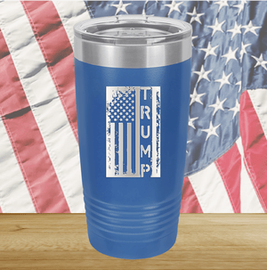 Trump Distressed Flag Tumbler - Stainless Steel - 2774 -