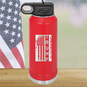 Trump Distressed Flag Tumbler - Stainless Steel - 2774 -