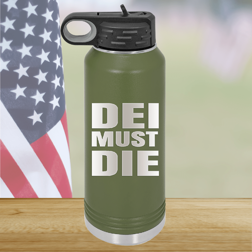 DEI Must DIE Tumbler - Stainless Steel - 2780 -