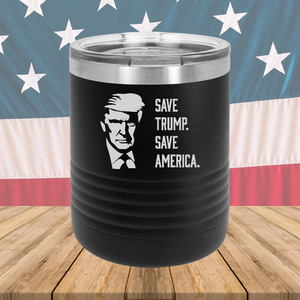 Save Trump Save America Tumbler - Stainless Steel - 2781 -