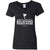 Marked Safe From Believing Masks Work V-Neck Women's T-Shirt for Republicans - 2621 -