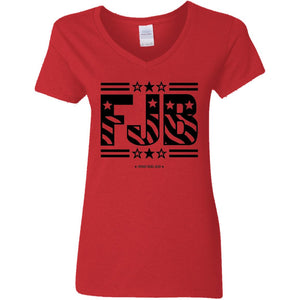 FJB V-Neck Women's T-Shirt for Republicans - 2386 -