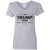 Trump Take America Back 2024 1 V-Neck Women's T-Shirt for Republicans - 2644 -